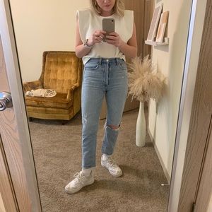 AGOLDE straight leg jeans!